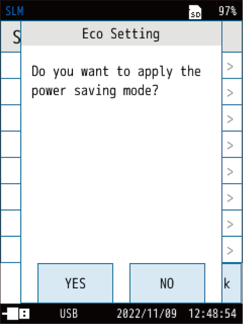 Eco Setting