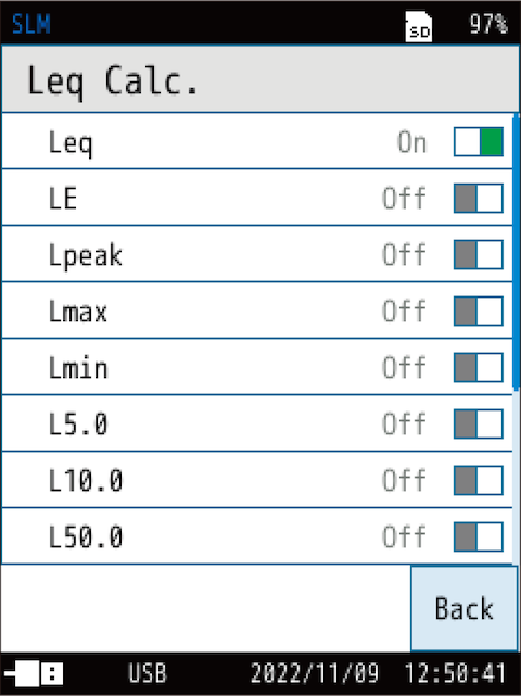 Leq Calc.