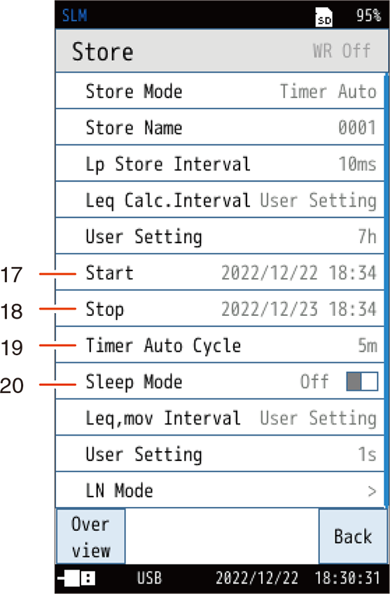 Timer Auto mode