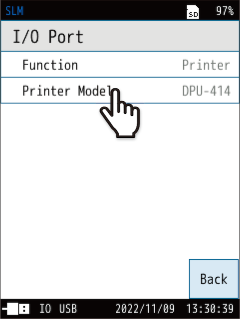 Touch [Printer Model].